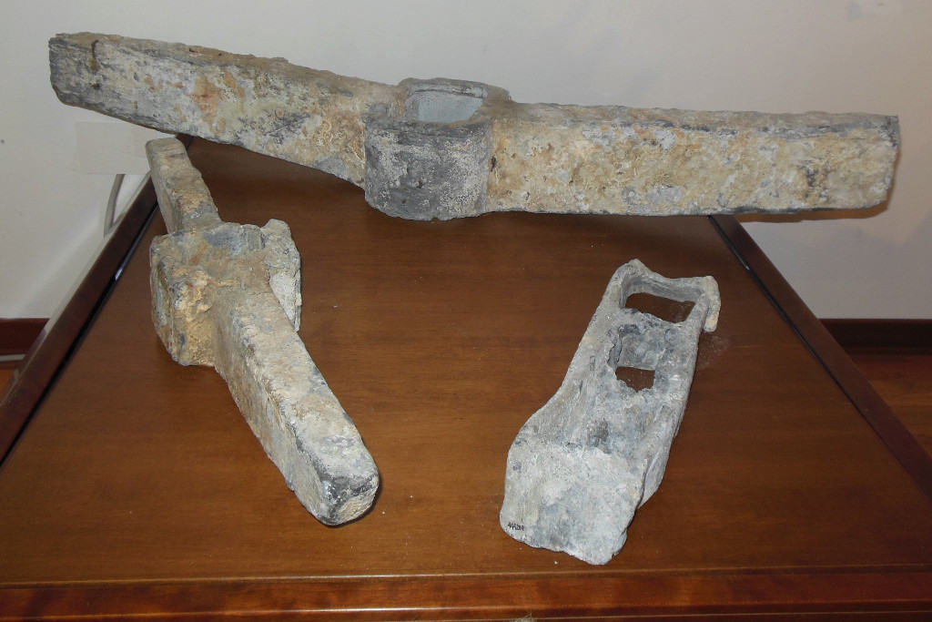 ceppo d'ancora romana ritrovati nella laguna di Marano; Museo Archeologico della Laguna di Marano, museo della laguna